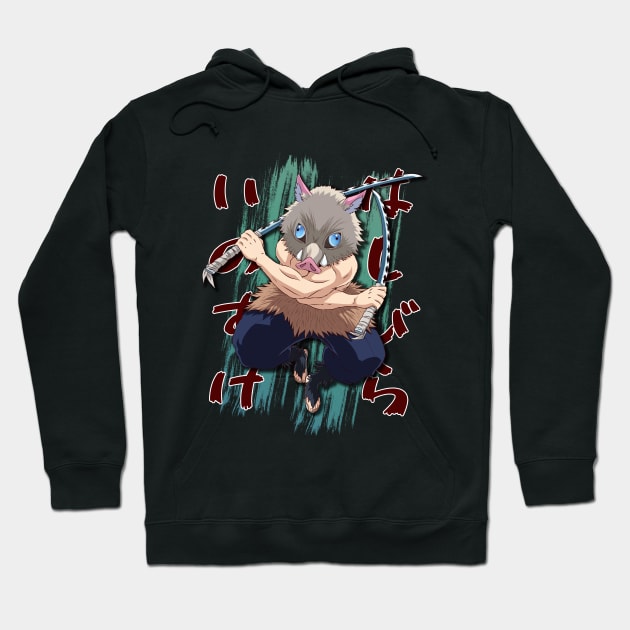 Inosuke wall Hoodie by Gonpachiro